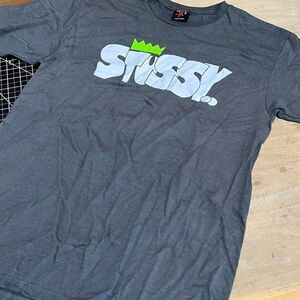 Stussy Men's Grey T-shirt